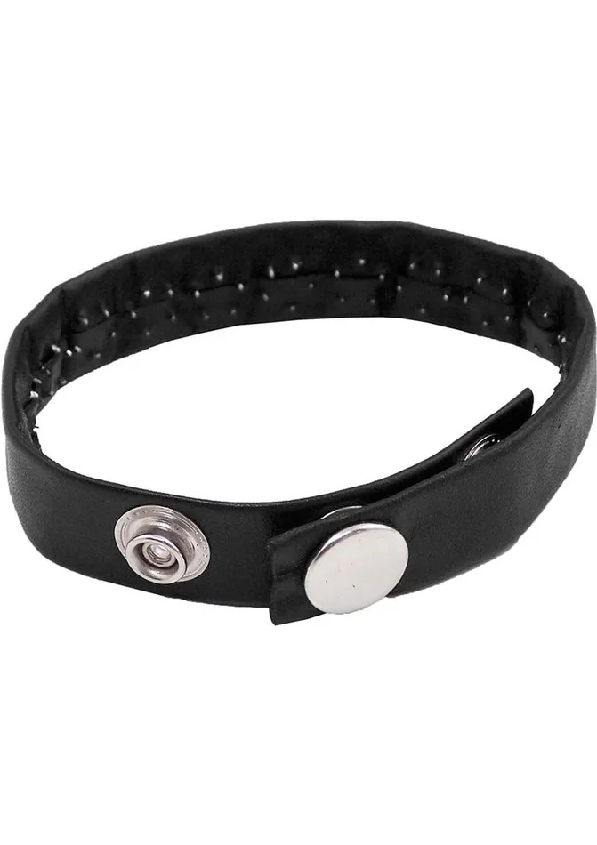 Rouge Male Sex Toys Rouge Pin Prick Leather Cock Strap Adjustable Snap Cock Ring Rouge Male Sex Toys Rouge Pin Prick Leather Cock Strap Adjustable Snap Cock Ring