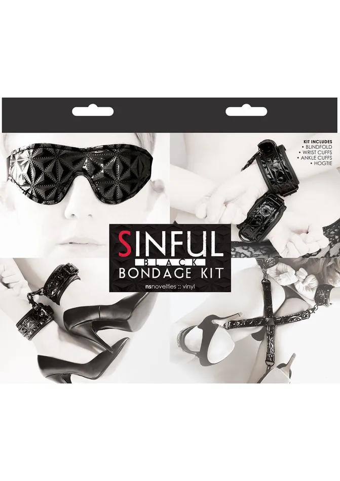 Sinful Bondage Vinyl Kit Sinful by NS Novelties Couples