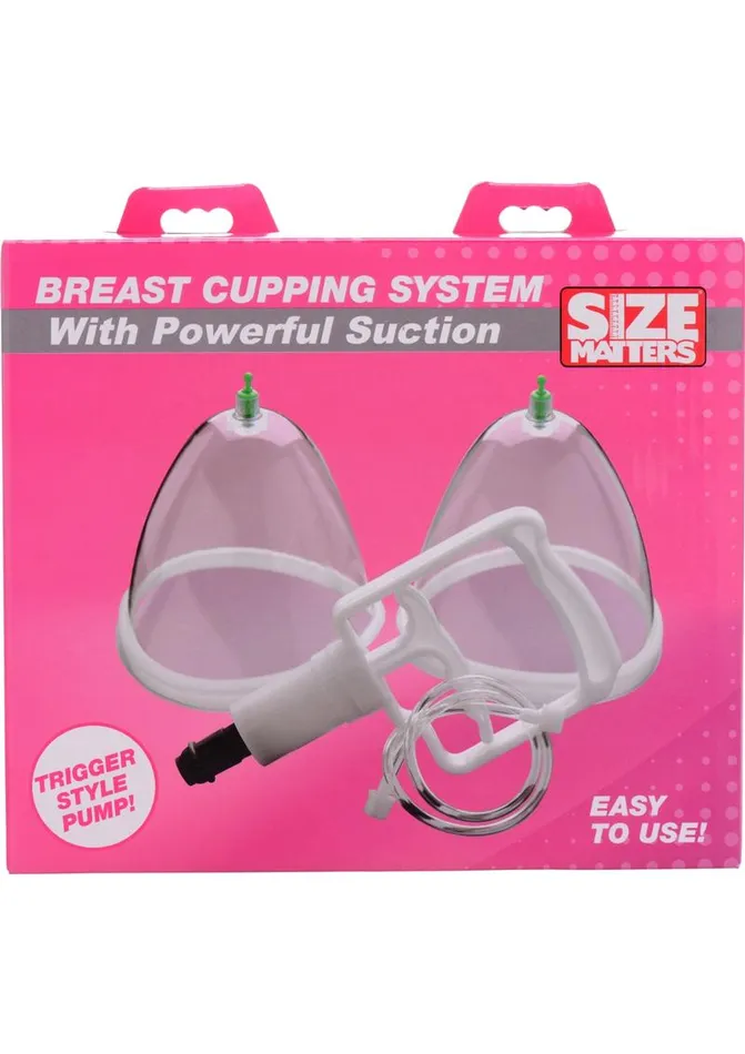 Size Matters Breast Cupping System Size Matters Male Sex Toys