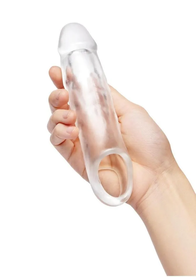 Size Up Male Sex Toys Size Up Classic Clear View Penis Extender with Ball Loop