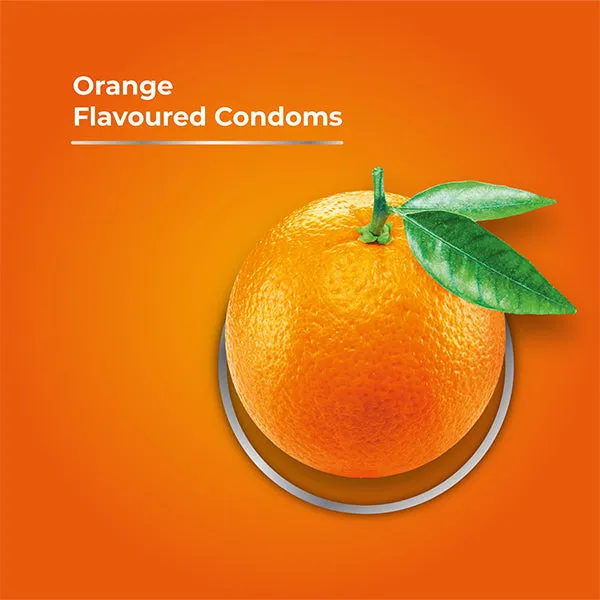Skore Orange Flavour Condoms Skore Vibrators Skore Orange Flavour Condoms Skore Vibrators