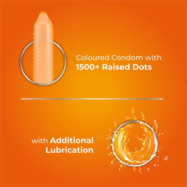 Skore Orange Flavour Condoms Skore Vibrators Skore Orange Flavour Condoms Skore Vibrators