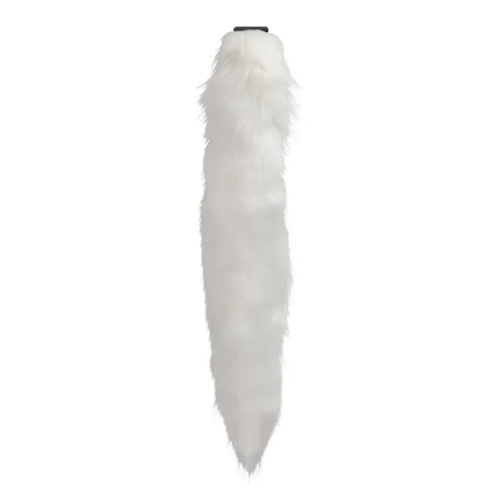 Tailz Tailz SnapOn Interchangeable White Fox Tail White Female Sex Toys