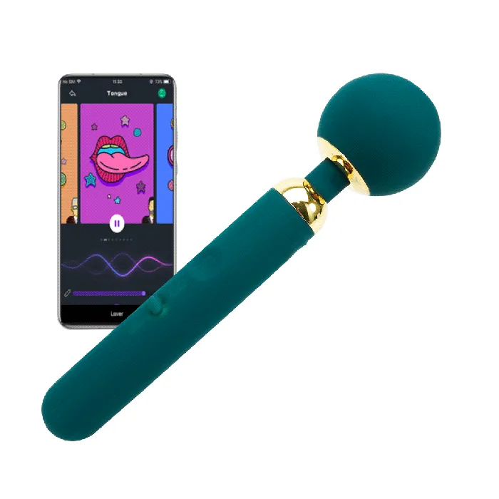 The Bad Peach Store Vibrators Zenith APP Controlled Wand Vibrator