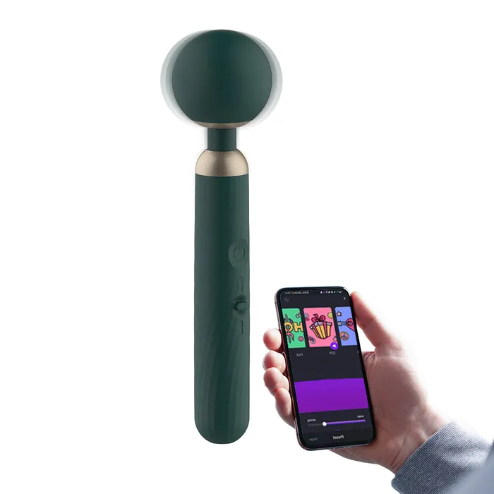 The Bad Peach Store Vibrators Zenith APP Controlled Wand Vibrator