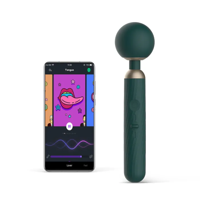 The Bad Peach Store Vibrators Zenith APP Controlled Wand Vibrator