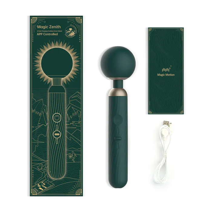 The Bad Peach Store Vibrators Zenith APP Controlled Wand Vibrator