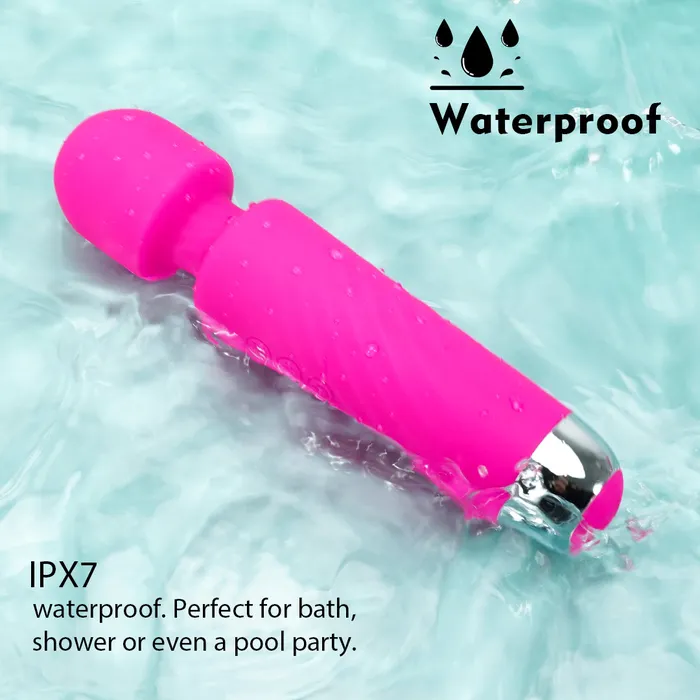 The Bad Peach Vibrators Pink Silicon Massage Wand