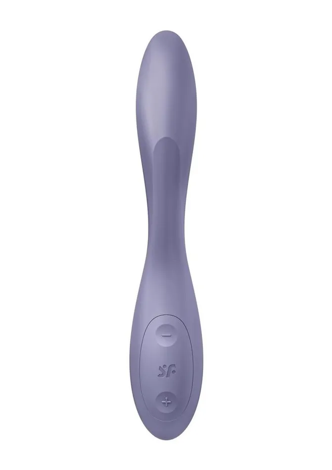 Vibrators Satisfyer Satisfyer GSpot Flex 2 Rechargeable Silicone Vibrator Dark