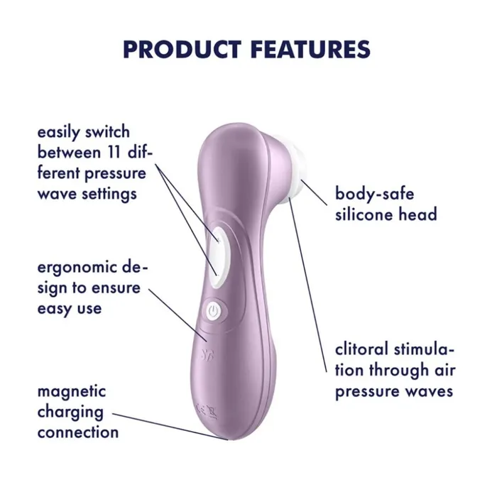 Vibrators Satisfyer Satisfyer Pro 2 Air Pulse Stimulator Violet