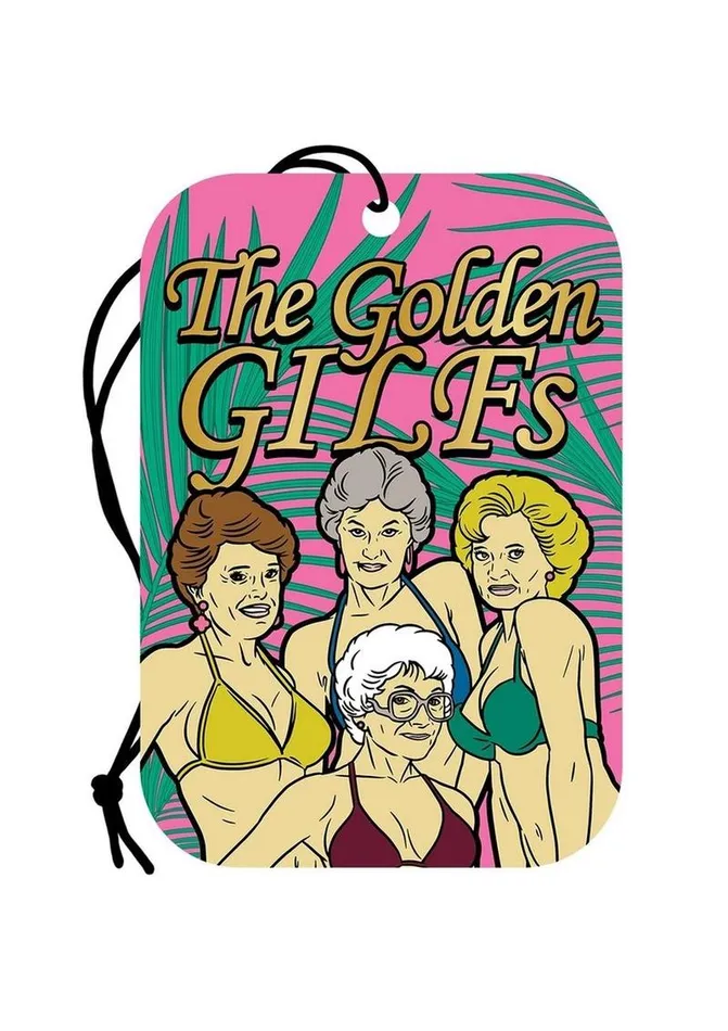Vibrators WoodRocket Golden Gilfs Air Freshener