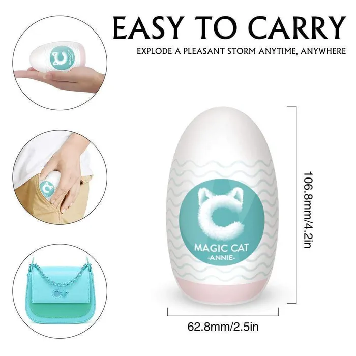 6 Styles Egg Pocket Pussy ADLTOYFUN Male Sex Toys
