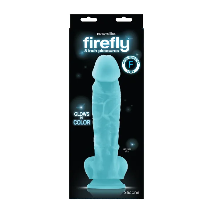 Anal nsnovelties Firefly 8 Inch Pleasure Dildo Blue Anal nsnovelties Firefly 8 Inch Pleasure Dildo Blue