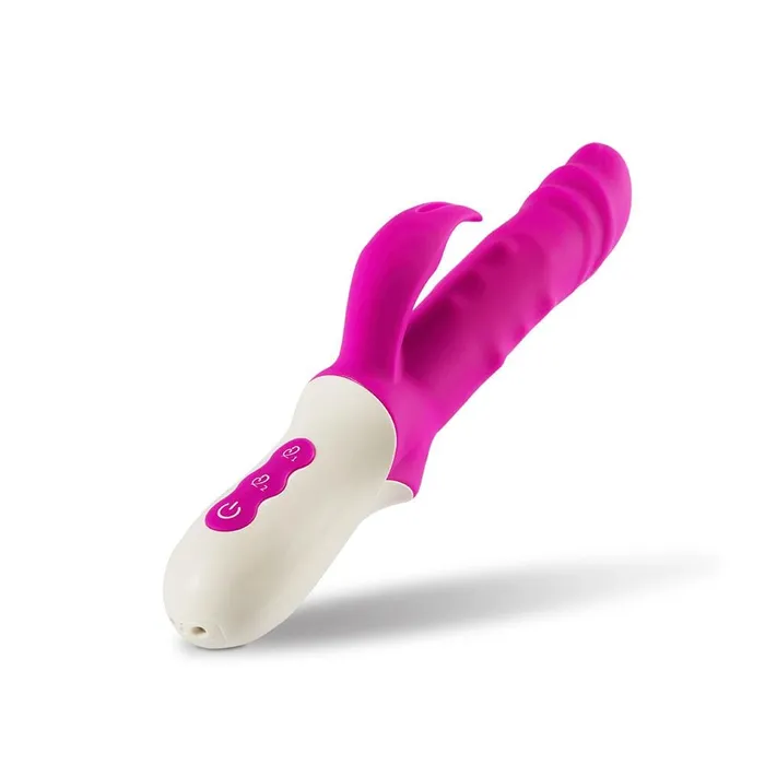 Beads Swinging Vibrating Clit Pussy Bunny Massager ADLTOYFUN Female Sex Toys