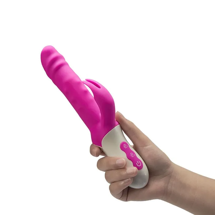 Beads Swinging Vibrating Clit Pussy Bunny Massager ADLTOYFUN Female Sex Toys