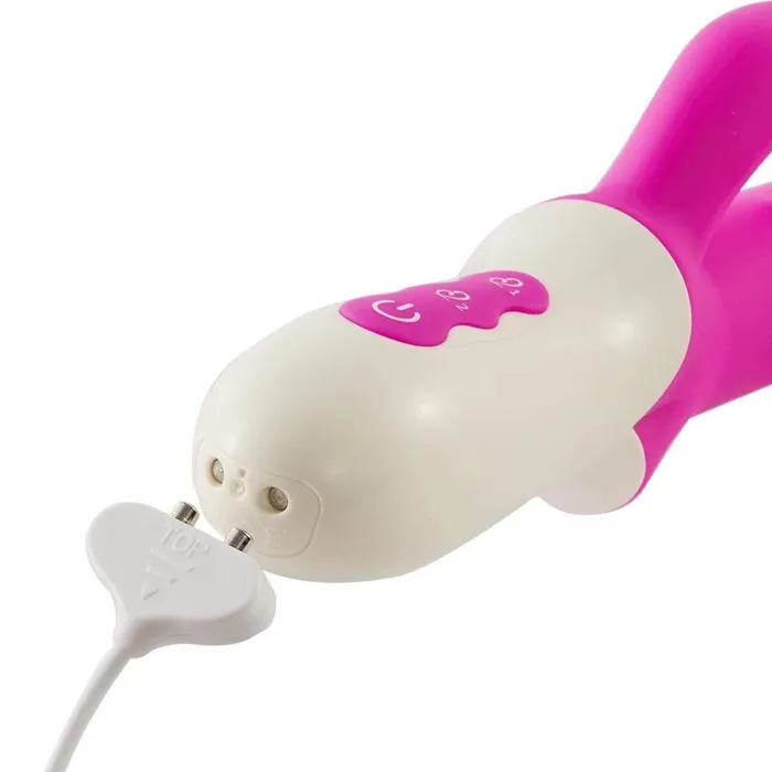 Beads Swinging Vibrating Clit Pussy Bunny Massager ADLTOYFUN Female Sex Toys
