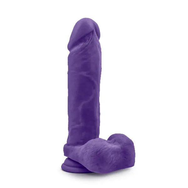 Blush Vibrators Au Natural Bold Massive 9in Purple