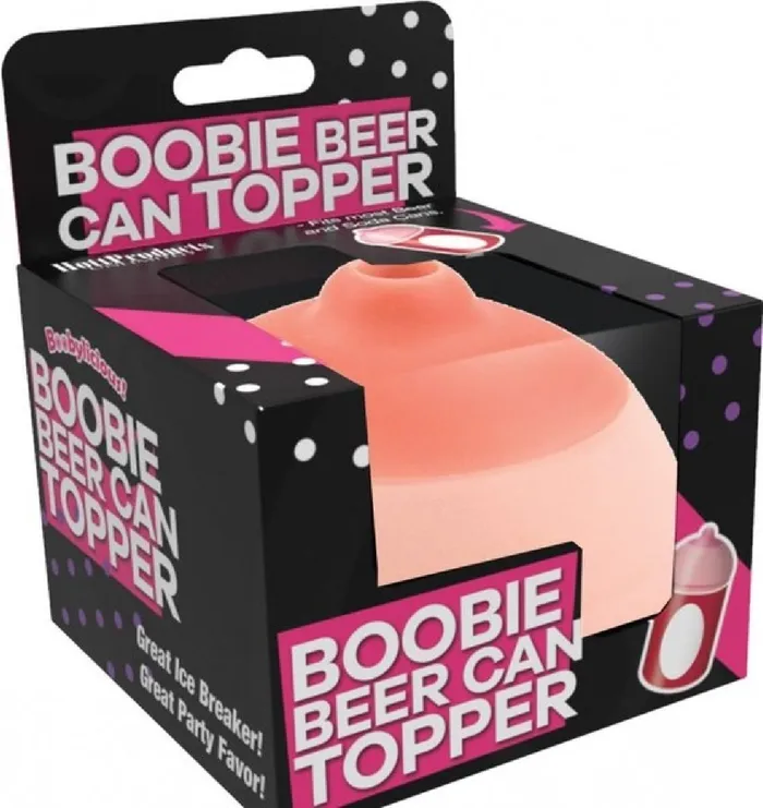 Boobie Beer Can Topper Hott Products Unlimited Vibrators