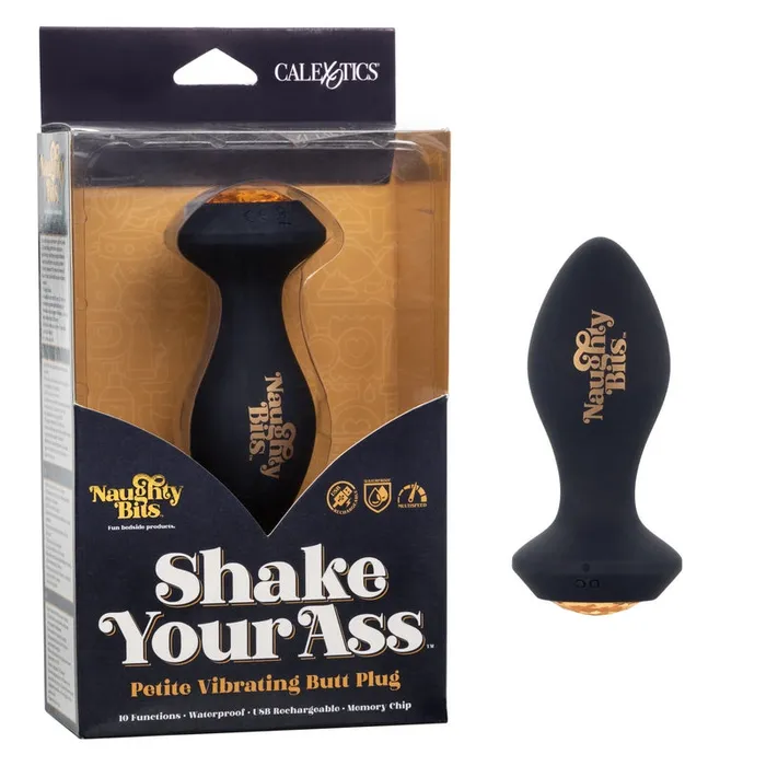 California Exotic Novelties Anal Naughty Bits Vibrating Butt Plug