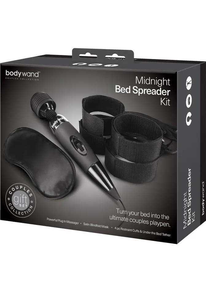 Couples Bodywand Midnight Bed Spreader Kit Couples Collection Gift Bodywand