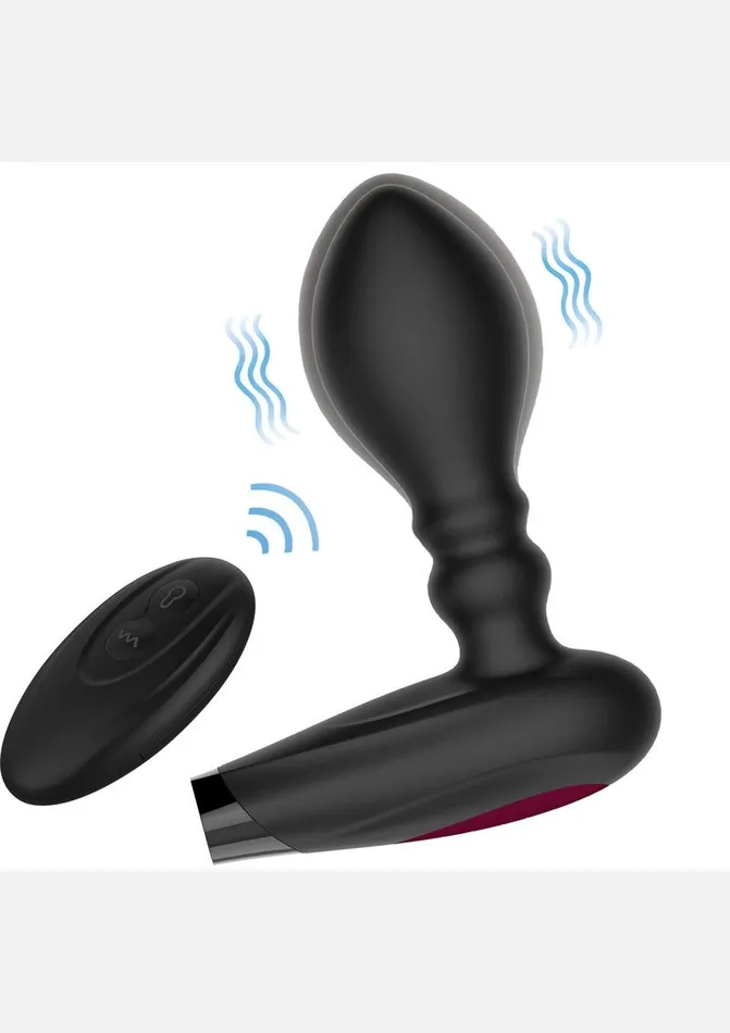 Decadence Pumped Silicone Expandable Butt Plug with Remote Control Decadence Male Sex Toys Decadence Pumped Silicone Expandable Butt Plug with Remote Control Decadence Male Sex Toys