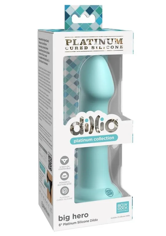 Dillio Platinum Big Hero Silicone Dildo Dillio Dildos