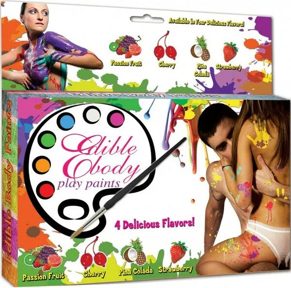 Edible Body Play Paints Hott Products Unlimited Anal