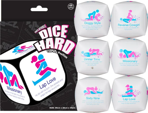 Excellent Power Male Sex Toys Inflatable Dice Hard