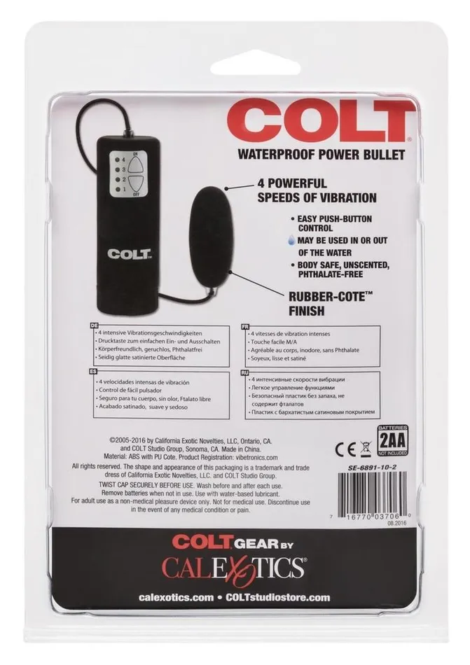 Female Sex Toys Colt Colt Power Bullet