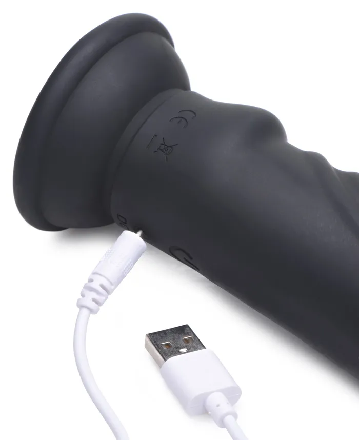Female Sex Toys EStim and Vibrating Dildo With Remote Black XR Brands Zeus Electrosex Female Sex Toys EStim and Vibrating Dildo With Remote Black XR Brands Zeus Electrosex