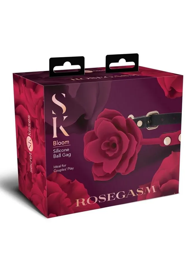 Female Sex Toys Secret Kisses Secret Kisses Rosegasm Bloom Silicone Mouth Gag Female Sex Toys Secret Kisses Secret Kisses Rosegasm Bloom Silicone Mouth Gag