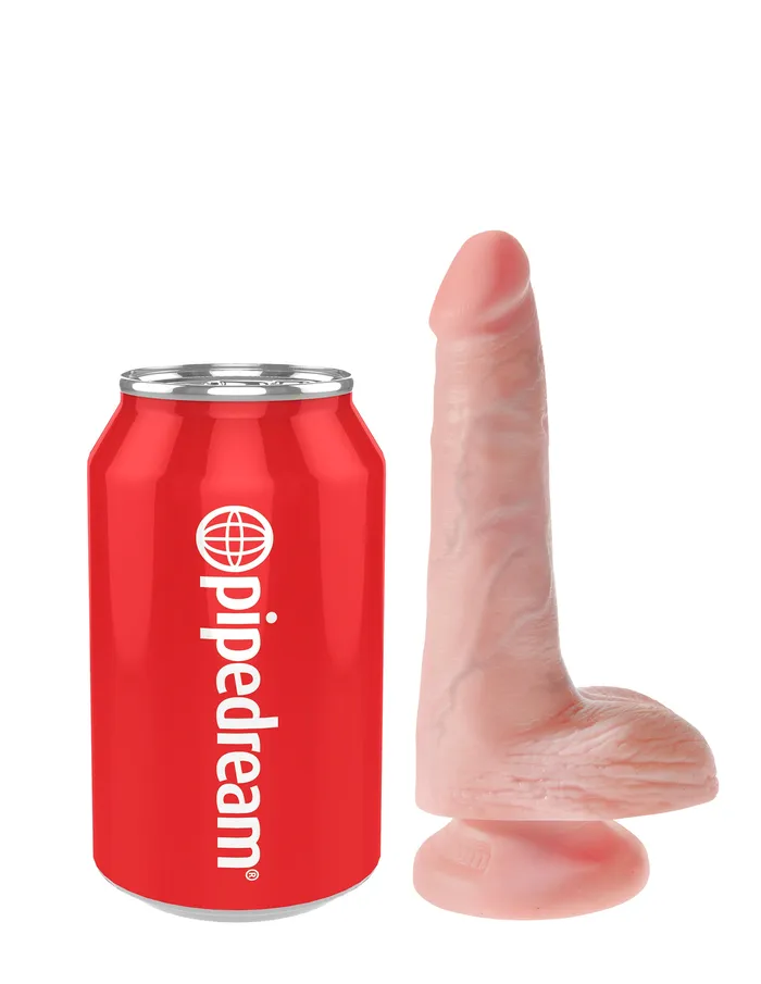 King Cock 6 Inch Cock With Balls Light Pipedream Dildos King Cock 6 Inch Cock With Balls Light Pipedream Dildos