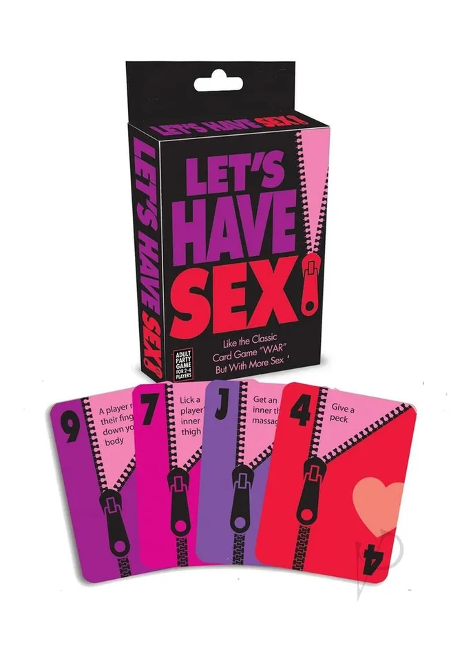 Lets Have Sex Card Game Adult Party and Games Couples