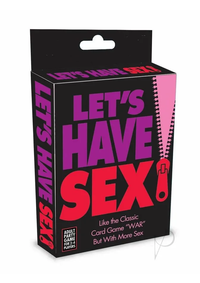 Lets Have Sex Card Game Adult Party and Games Couples
