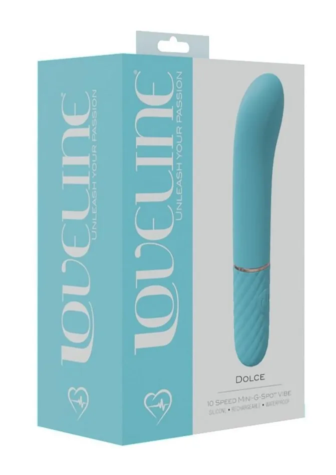 Loveline Dolce Silicone Rechargeable 10 Speed Mini GSpot Vibrator Loveline Female Sex Toys