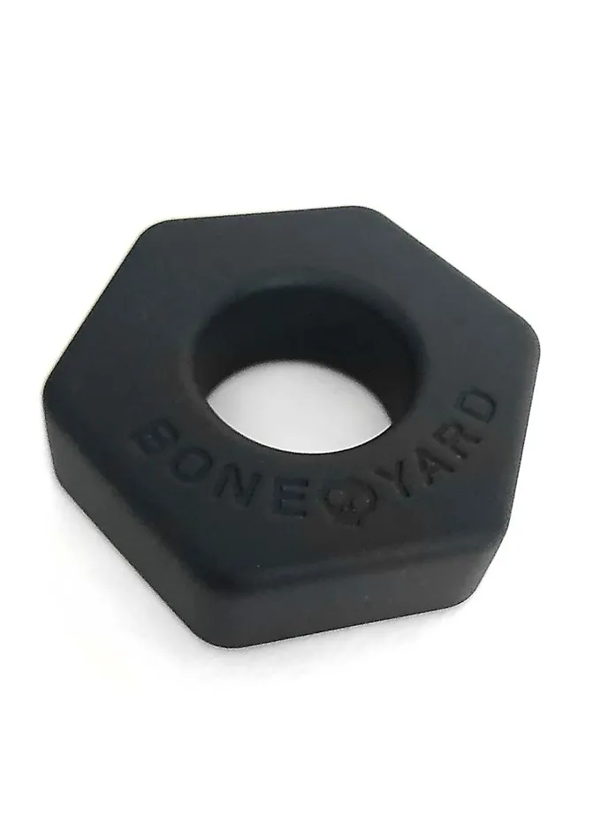 Male Sex Toys Boneyard Boneyard Bust A Nut 2x Stretch Silicone Cock Ring Ball Stretcher