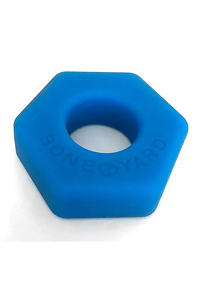 Male Sex Toys Boneyard Boneyard Bust A Nut 2x Stretch Silicone Cock Ring Ball Stretcher