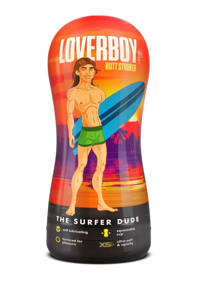 Male Sex Toys Loverboy Loverboy The Surfer Dude Self Lubricating Anal Pocket Stroker