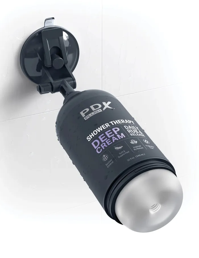 Male Sex Toys Pipedream Shower Therapy Deep Cream Frosted