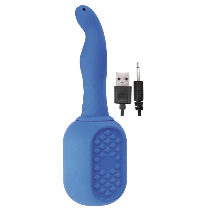 Nasstoys Anal Vibrating Douche Blue Nasstoys Anal Vibrating Douche Blue
