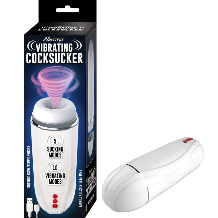 Nasstoys Female Sex Toys Vibrating Cocksucker White