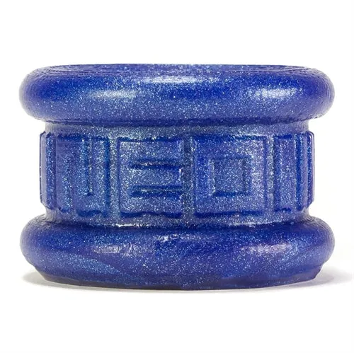 Neo 125 Inch Short Ball Stretcher Squishy Silicon Blue Balls Oxballs Dildos