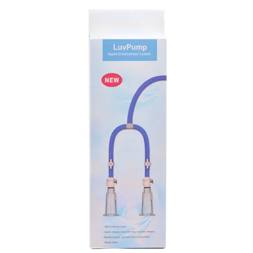 Nipple Cylinders with Bulb Pump LuvPump Female Sex Toys
