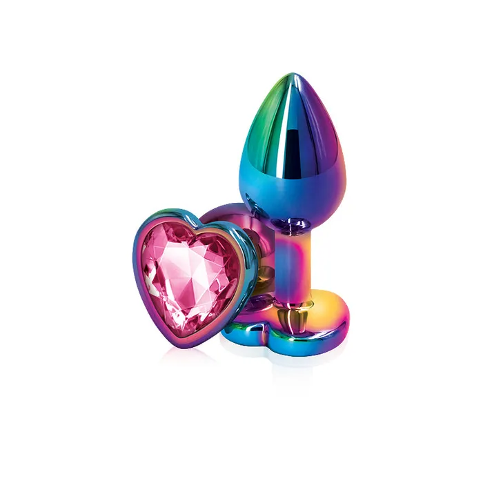 nsnovelties Anal Rear Assets Multicolor Heart Small Pink nsnovelties Anal Rear Assets Multicolor Heart Small Pink