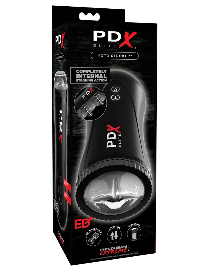 PDX Brands Pdx Elite Moto Stroker Male Sex Toys PDX Brands Pdx Elite Moto Stroker Male Sex Toys