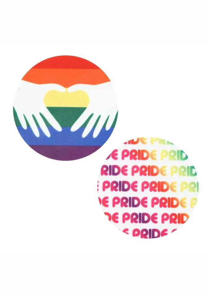 Peekaboo Pride Circles Pasties PEEKABOO Vibrators