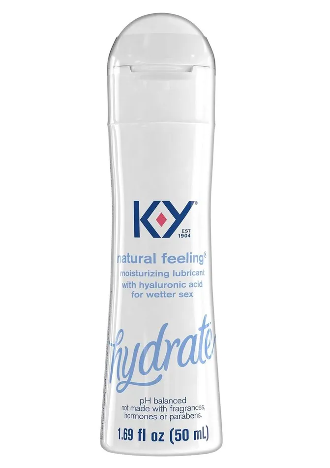 Sexual Health Wellbeing KY KY Hydrate Natural Feeling Moisturizing Lubricant with Hyaluronic Acid Sexual Health Wellbeing KY KY Hydrate Natural Feeling Moisturizing Lubricant with Hyaluronic Acid