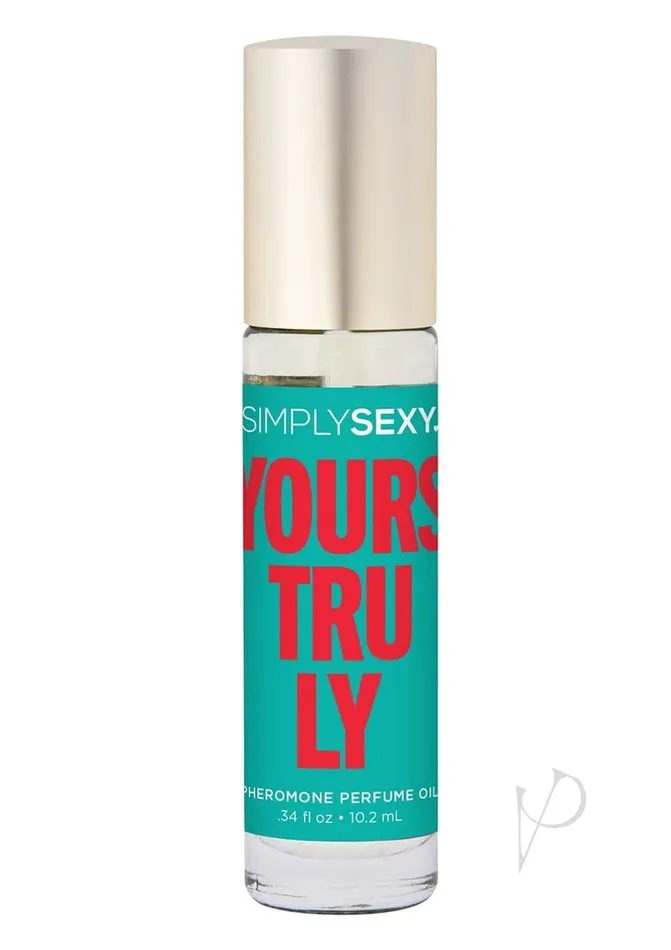 Simply Sexy Pheromone Perfume Oil RollOn Yours Truly Simply Sexy Female Sex Toys