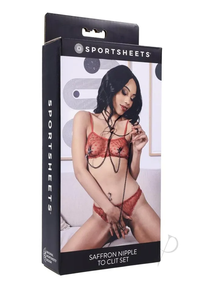 Sportsheets Couples Saffron Nipple to Clit