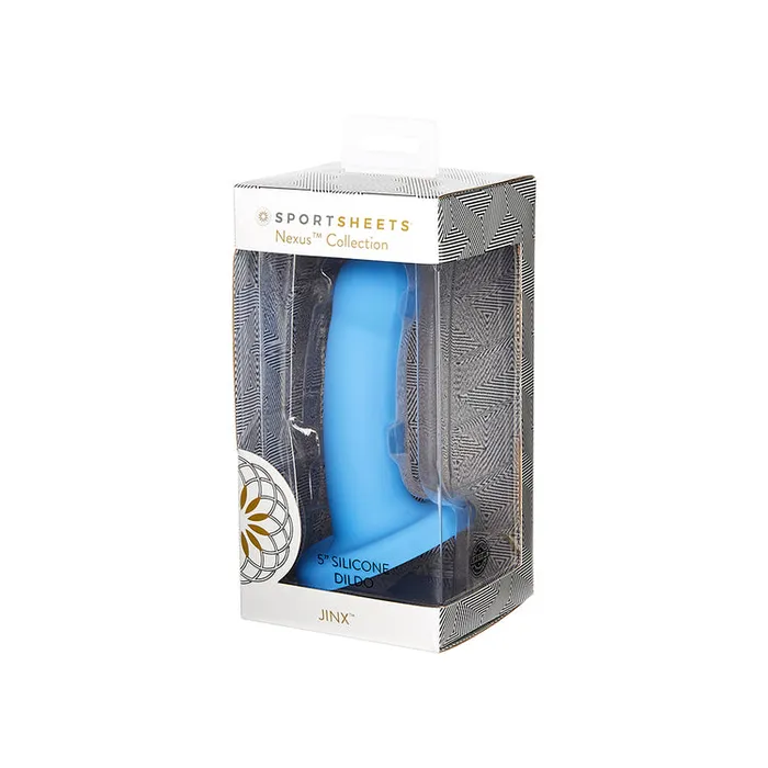 Sportsheets Nexus Silicone Dildo Periwinkle Jinx 5 Dildos